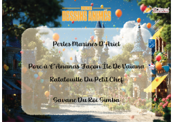 Menu spécial du 11-09-25