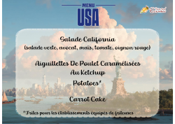 Menu du 11 décembre 2025