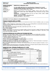 PV du CM du 15-12-2025